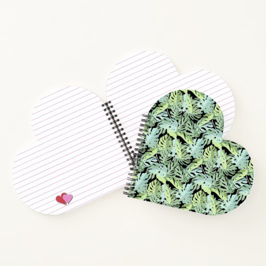 Oerwoud Floral Pattern Notitieboek (Binnen)