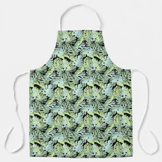 Oerwoud Floral Pattern Schort (Voorkant)