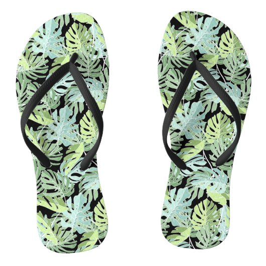Oerwoud Floral Pattern Teenslippers (Voetbed)