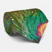 Oerwoud Flower Stropdas (Opgerold)