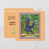 Oerwoud fluistert van bemoediging serie platte Kaa (Voorkant / Achterkant)