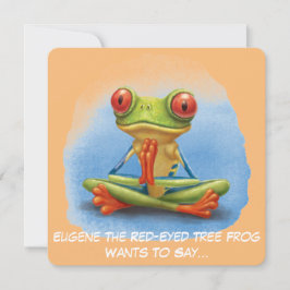 Oerwoud fluistert van bemoediging serie platte Kaa