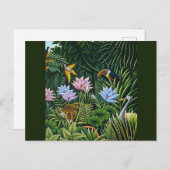 Oerwoud Folk Art van Rousseau Briefkaart (Voorkant / Achterkant)