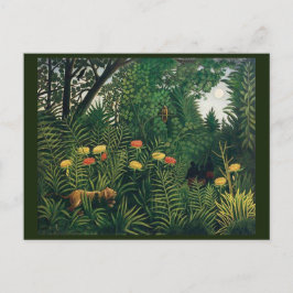 Oerwoud Folk Art van Rousseau Briefkaart