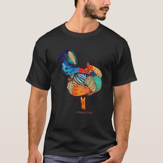 Oerwoud Fowl #3 T-shirt (Voorkant)
