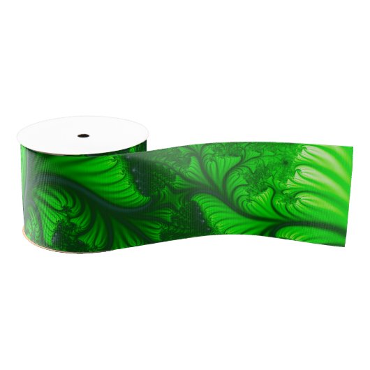 Oerwoud fractal grosgrain lint (Spoel)
