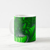 Oerwoud fractal koffiemok (Voorkant links)