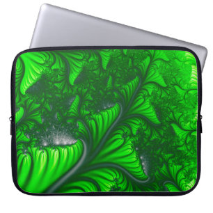 Oerwoud fractal laptop sleeve