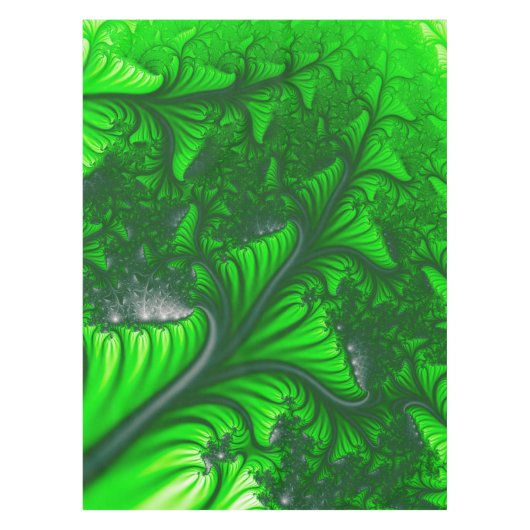 Oerwoud fractal tafelkleed (Voorkant)