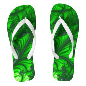 Oerwoud fractal teenslippers (Voetbed)