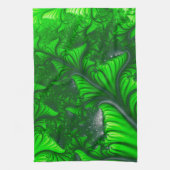 Oerwoud fractal theedoek (Verticaal)