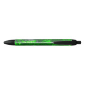 Oerwoud fractal zwarte inkt pen (Achterkant)
