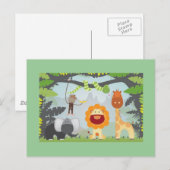 Oerwoud Fun Briefkaart (Voorkant / Achterkant)