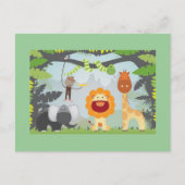 Oerwoud Fun Briefkaart (Voorkant)