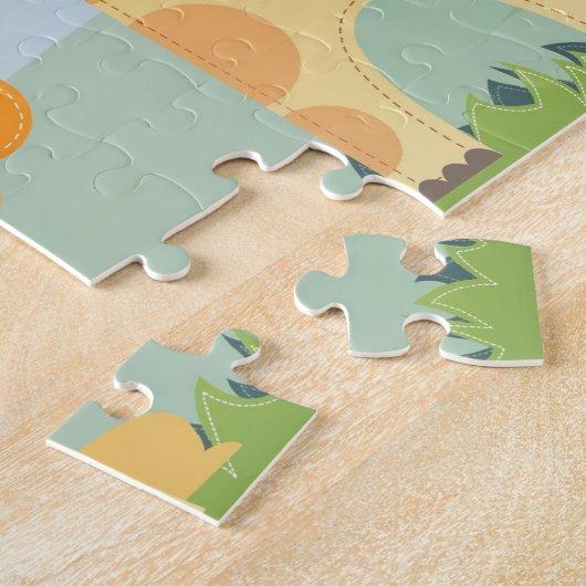 Oerwoud Fun Legpuzzel (Zijkant)