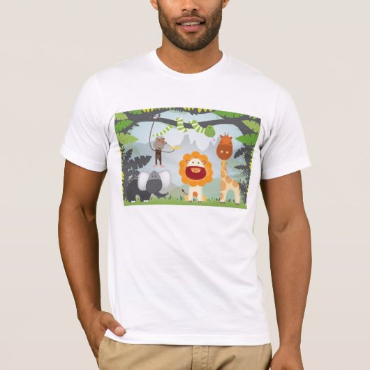 Oerwoud Fun T-shirt (Voorkant)
