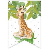 Oerwoud Geachte Happy Birthday Kinder Bunting Flag Vlaggetjes (Tweede vlag)