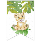 Oerwoud Geachte Happy Birthday Kinder Bunting Flag Vlaggetjes (Eerste vlag)