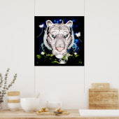 Oerwoud Ghost Poster (Keuken)