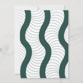 Oerwoud Giraffe Schattigeste Hallo Baby shower Ele Bedankkaart (Achterkant)