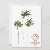 *~* Oerwoud Giraffe TWEE 2 AR21 Foto Birthday Kaart (Achterkant)