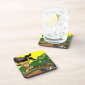 Oerwoud Gorilla's Lair  Comics Bier Onderzetter (Rechterzijde)