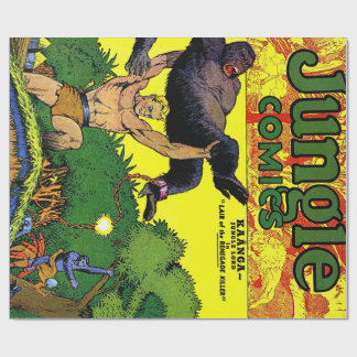 Oerwoud Gorilla's Lair  Comics Cadeaupapier