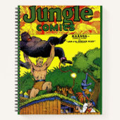 Oerwoud Gorilla's Lair  Comics Notitieboek (Voorkant)