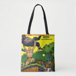 Oerwoud Gorilla's Lair Comics Tote Bag
