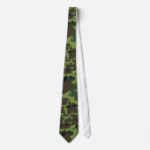 Oerwoud Green Camo Stropdas (Voorkant)
