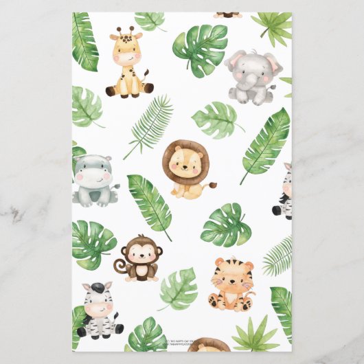 Oerwoud Greenery Baby Voorspellingen & Advice Show (Achterkant)