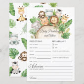 Oerwoud Greenery Baby Voorspellingen & Advice Show (Voorkant / Achterkant)