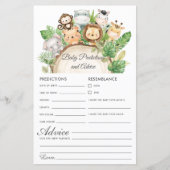 Oerwoud Greenery Baby Voorspellingen & Advice Show (Voorkant)