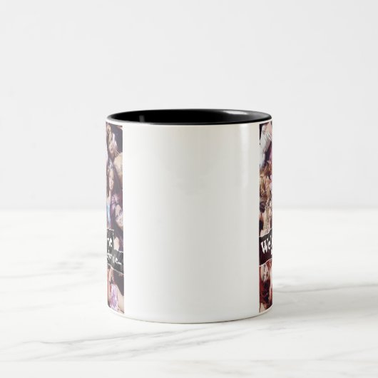 oerwoud grl tweekleurige koffiemok (Center)