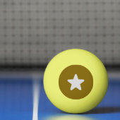 Oerwoud Groen met WhiteStar Mist Pingpongbal (Net)
