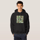 Oerwoud groet groen hoodie (Voorkant volledig)