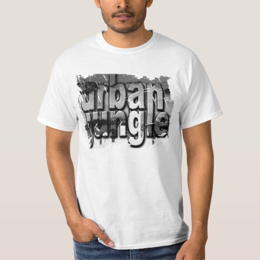 OERWOUD GRUNGE URBAN T-SHIRT (Voorkant)
