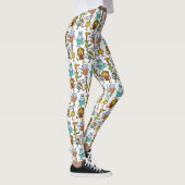 Oerwoud Gym Exercising Animals Leggings (Rechts)