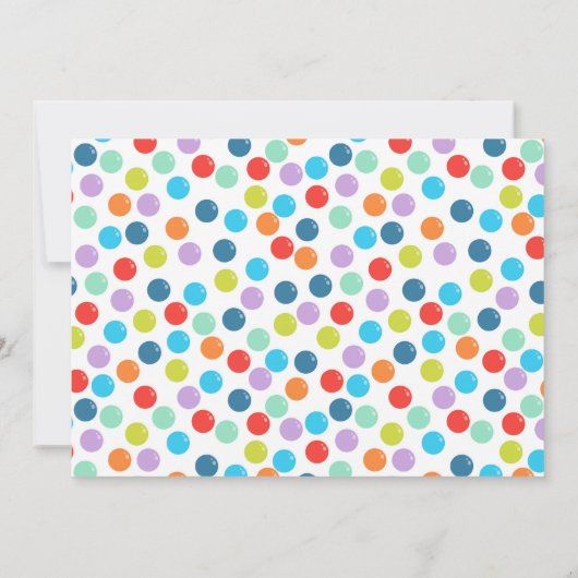 Oerwoud Gym Indoor Verjaardagsfeestuitnodiging Kaart (Achterkant)