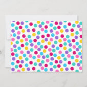 Oerwoud Gym Verjaardagsfeestuitnodiging Kaart (Achterkant)