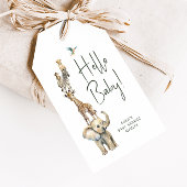 Oerwoud Hallo Safari Baby Baby shower Dank u Cadeaulabel