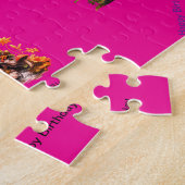 Oerwoud "Happy Birthday" Legpuzzel (Zijkant)