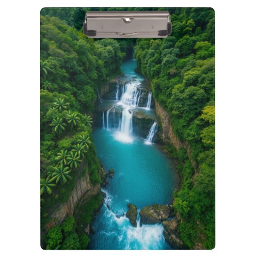 Oerwoud Herfst Journal waar gedachten stromen als  Klembord (Voorkant)