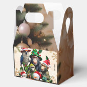 "Oerwoud Holiday Cheer" Bedankdoosjes (Geopend)