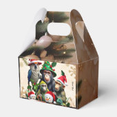 "Oerwoud Holiday Cheer" Bedankdoosjes (Voorkant Zijde)