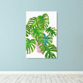 OERWOUD I CANVAS AFDRUK (Insitu (Houten vloer))