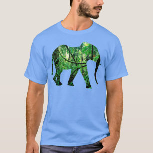 Oerwoud in olifant - Sparen de olifanten die ik ui T-shirt