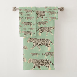 Oerwoud Jaguar Animal Pattern Bad Handdoek
