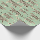 Oerwoud Jaguar Animal Pattern Cadeaupapier (Hoek)