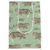 Oerwoud Jaguar Animal Pattern Medium Cadeauzakje (Achterkant)